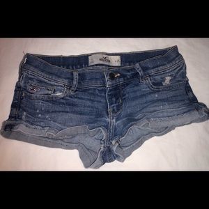 Hollister jean shorts